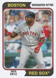 2020 Topps Archives Base Set David Ortiz #164 card