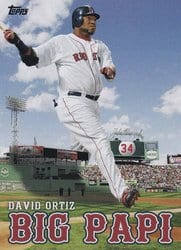 2020 Topps Archives Base Set David Ortiz #308 card