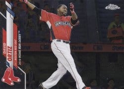2020 Topps Chrome Update Base Set David Ortiz #U-94 card
