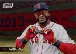 2021 Stadium Club Chrome Base Set David Ortiz #278 card