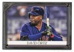 2021 Topps Gallery Base Set David Ortiz #94
