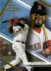 2021 Topps Gold Label Base Set David Ortiz #93 card