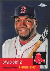 2022 Topps Chrome Platinum Anniversary Base Set David Ortiz #197 card