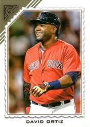 2022 Topps Gallery Base Set David Ortiz #133 card