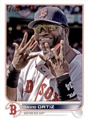 2022 Topps Update Base Set David Ortiz #US22 card