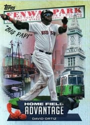 2022 Topps Update Legendary Home Field Advantage David Ortiz #LHA-12 card
