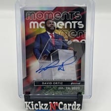 2023 Finest Moments Autographs David Ortiz #FMA-DO card