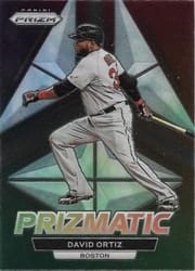 2023 Panini Prizm Prizmatic David Ortiz #P12 card