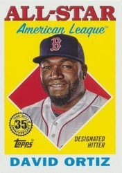 2023 Topps 1988 Topps All-Stars David Ortiz #88AS-9 card