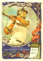 2023 Topps Allen & Ginter Spotless Spans David Ortiz #SS-46 card