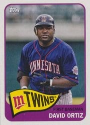 2023 Topps Archives Base Set David Ortiz #161 card