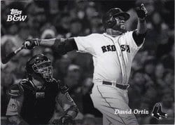 2023 Topps Black & White Base Set David Ortiz #39 card