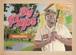 2023 Topps Update AKA David Ortiz #AKA-5 card