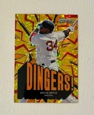 2025 Panini Prizm Dingers! David Ortiz #8 card