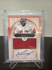 2025 Topps Diamond Icons Single Player Dual Team Autographed Relics David Ortiz #DTA-DO card
