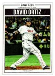 2025 Topps History of Japanese Baseball David Ortiz #HB-17 card