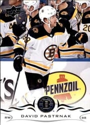 2018-19 Upper Deck Base Set David Pastrnak #266 card