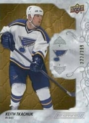 2019-20 Upper Deck Trilogy Base Set David Pastrnak #48 card