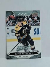 2019 Upper Deck MVP David Pastrnak #5 card