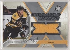 2020-21 SPx Extravagant Materials David Pastrnak #EX-DP card