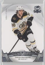 2020-21 Upper Deck The Cup Base Set David Pastrnak #21 card