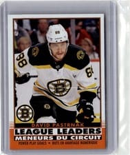 2020 O Pee Chee David Pastrnak #585 card