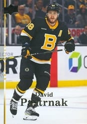 2022-23 Upper Deck 2007-08 Upper Deck Retro David Pastrnak #T-5 card