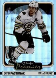 2024-25 O-Pee-Chee O-Pee-Chee Premier David Pastrnak #P-31 card