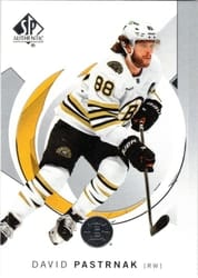 2024-25 SP Authentic Base Set David Pastrnak #78 card