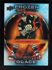2024-25 Tim Hortons Collectors Series Frozen Hotshots David Pastrnak #FH-8 card