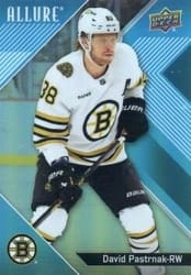 2024-25 Upper Deck Allure Base Set David Pastrnak #88 card