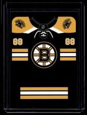 2024-25 Upper Deck Credentials Arena Giveaways - Jerseys David Pastrnak #J-DP card