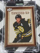 2024-25 Upper Deck Crossed Up David Pastrnak #CU-11 card
