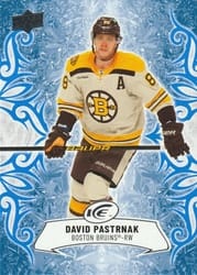 2024-25 Upper Deck Ice Base Set David Pastrnak #66 card