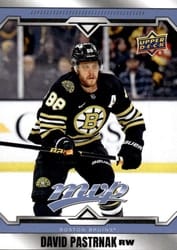 2024-25 Upper Deck MVP Base Set David Pastrnak #75 card