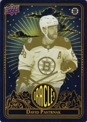 2024-25 Upper Deck Oracles David Pastrnak #O-35 card