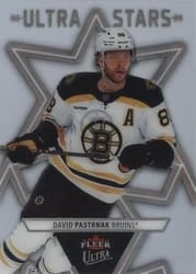 2025-26 Fleer Ultra Ultra Stars David Pastrnak #ST-11 card