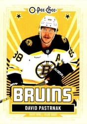 2025-26 O-Pee-Chee Base Retro David Pastrnak #56 card