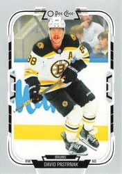 2025-26 O-Pee-Chee Base Set David Pastrnak #56 card