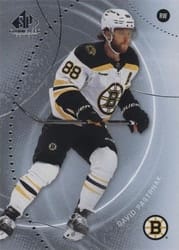 2025-26 SP Game Used Base Set David Pastrnak #108 card