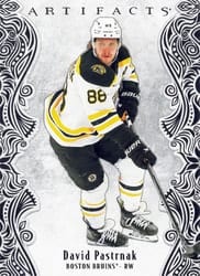 2025-26 Upper Deck Artifacts Base Set David Pastrnak #78 card