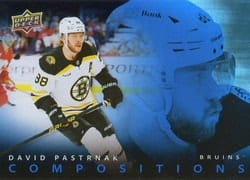 2025-26 Upper Deck Compositions David Pastrnak #CMP-16 card