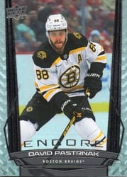 2025-26 Upper Deck Encore David Pastrnak #E-80 card