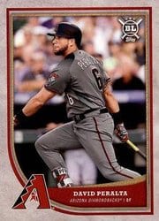 2018 Topps Big League Base Set David Peralta #149 card