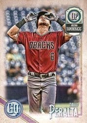 2018 Topps Gypsy Queen Base Set David Peralta #38 card