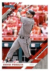 2019 Donruss Base Set David Peralta #54 card