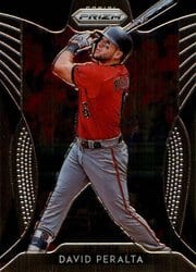 2019 Panini Prizm Base Set David Peralta #57 card