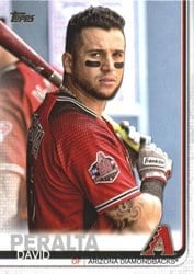 2019 Topps Base Set David Peralta #352 card