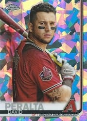 2019 Topps Chrome Sapphire Edition Base Set David Peralta #352 card