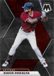2021 Panini Mosaic Base Set David Peralta #122 card